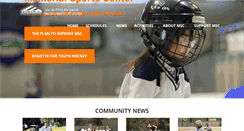 Desktop Screenshot of memorialsportscenter.org