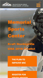 Mobile Screenshot of memorialsportscenter.org